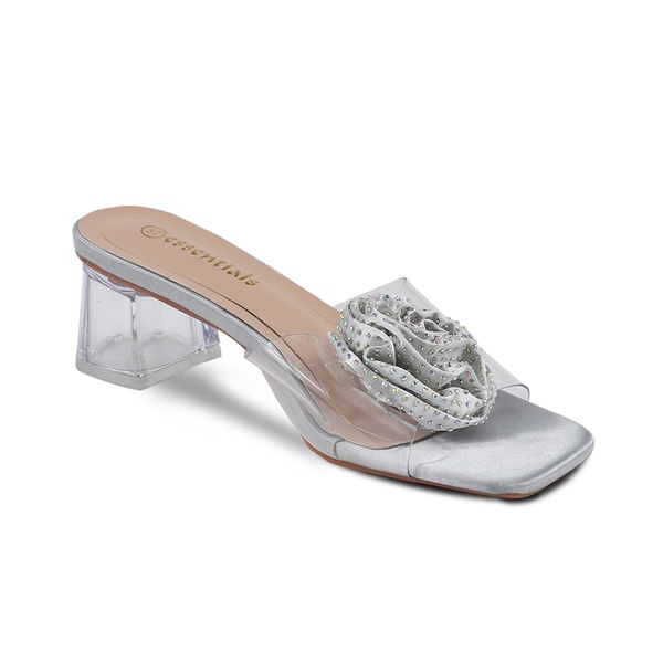 Luxury Elegant Slippers for Women Fashion Heel Sandals 2025