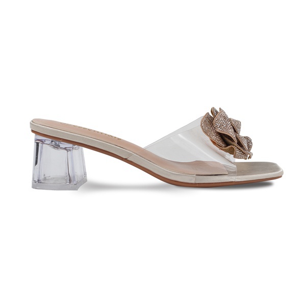 Women High Heel Slippers Brand Shoes