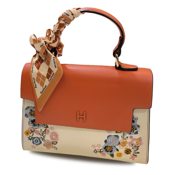 Amber Blossom Handbag