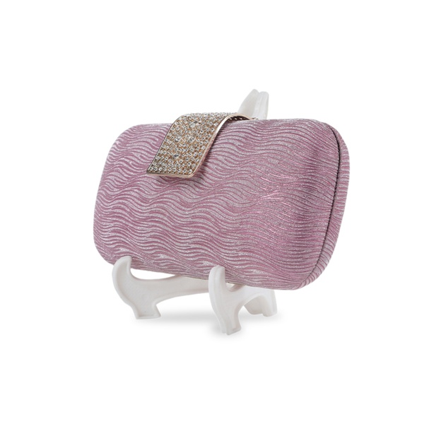 Women Luxury Clutch Box Party Handbag with Chain Strap