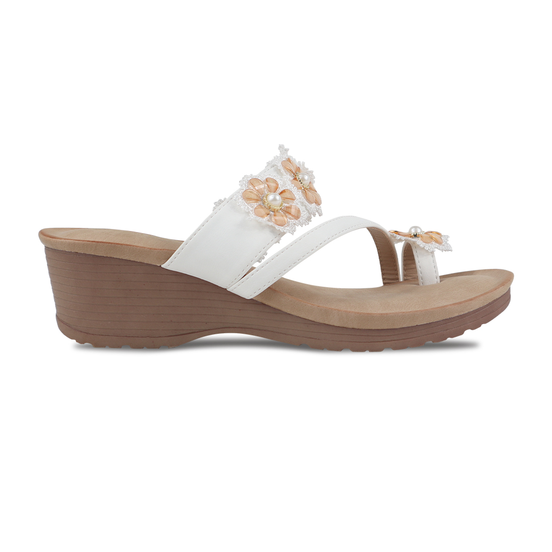 Women's stylish shoes with Rhinestone flowers
