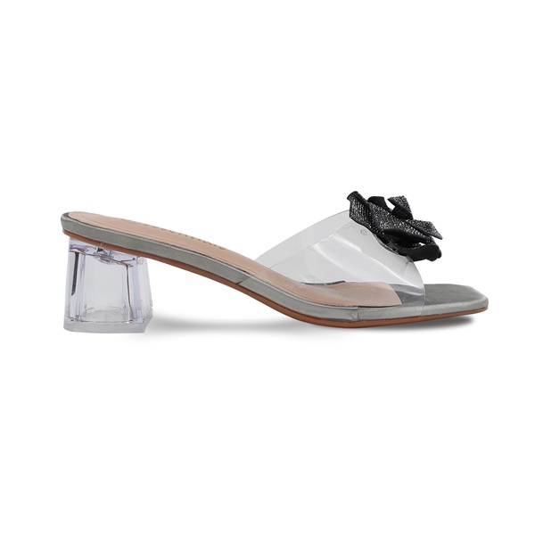 Women High Heel Slippers Brand Shoes